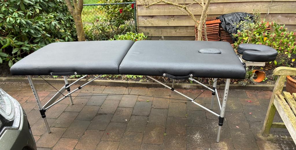Draagbare massagetafel, Sport en Fitness, Massageproducten, Ophalen, Zo goed als nieuw, Massagetafel