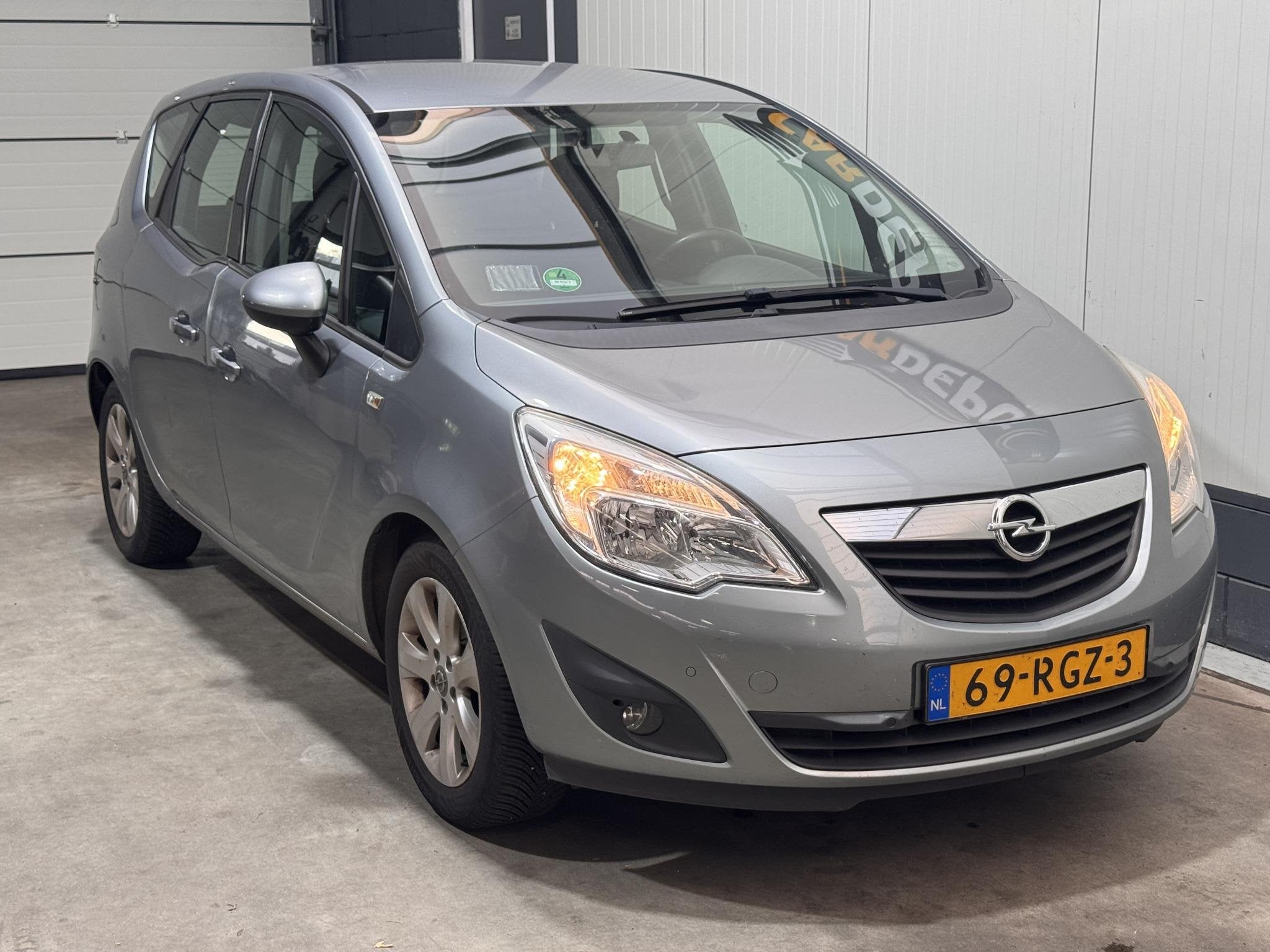 Opel Meriva 1.4 Turbo Edition, Auto's, Voorwielaandrijving, Euro 5, Stof, Gebruikt