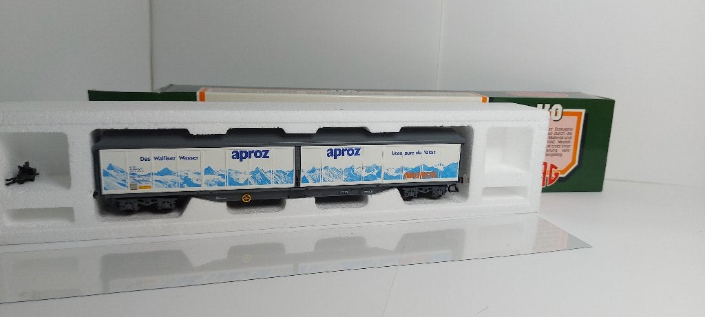 Hag 385 Schuifwandwagen "Aproz", Overige merken, Gelijkstroom, Wagon, Ophalen of Verzenden