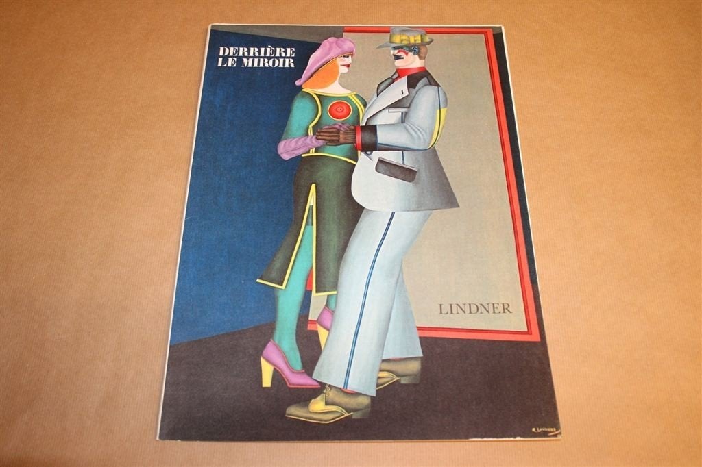 Kunstuitgave Derrière Le Miroir. Lindner. Zeldzaam. 1977., Ophalen of Verzenden, Gelezen