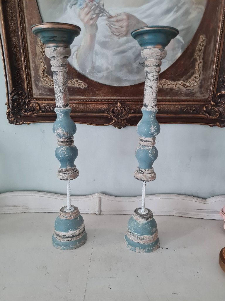 2 metalen lepels, kandelaars prijs p/st foto 1 en 2, Heikant 21 Kaatsheuvel, Bruin, Belle Vieille Brocante, Nieuw