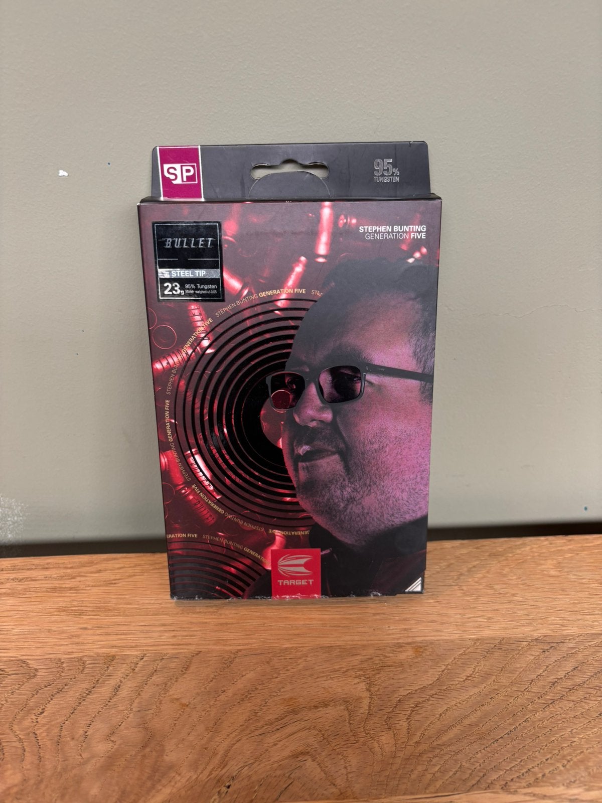 Target Stephen Bunting Gen 5 Swiss Point 95% - 23gr, Sport en Fitness, Darts, Ophalen of Verzenden, Zo goed als nieuw, Pijlen