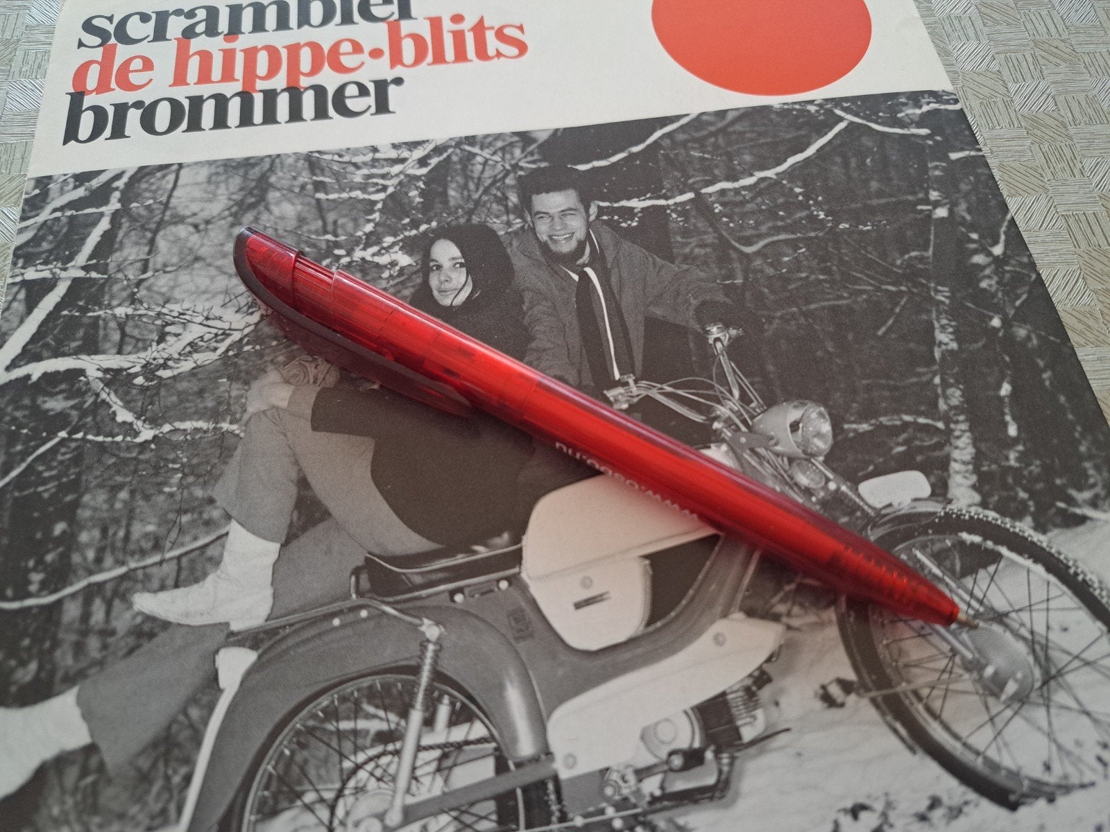 " MOTOM " Scrambler bromfiets folder, Ophalen of Verzenden