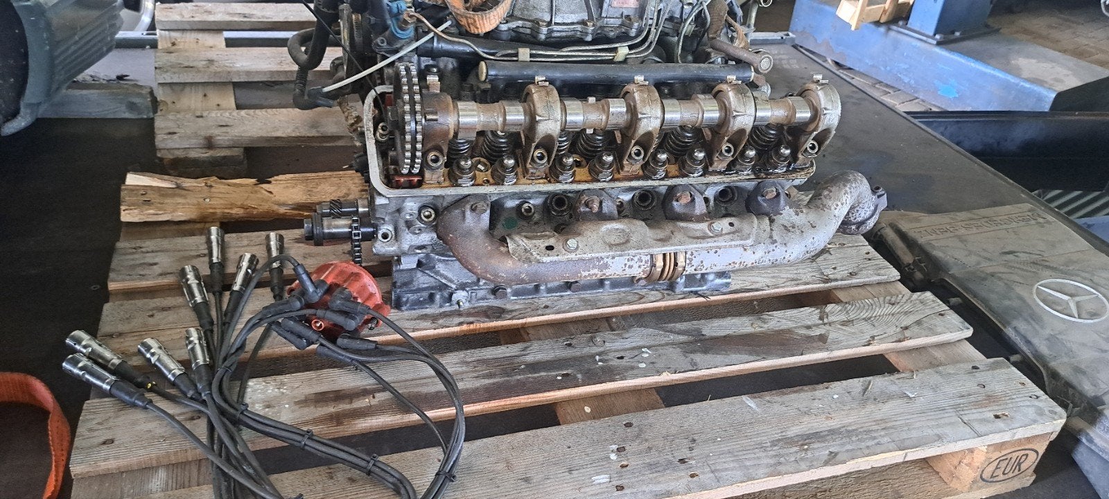 MERCEDES BENZ 380 SEC MOTOR BLOK ONDERDELEN, Auto-onderdelen, Motor en Toebehoren, Ophalen of Verzenden, ., ., .
