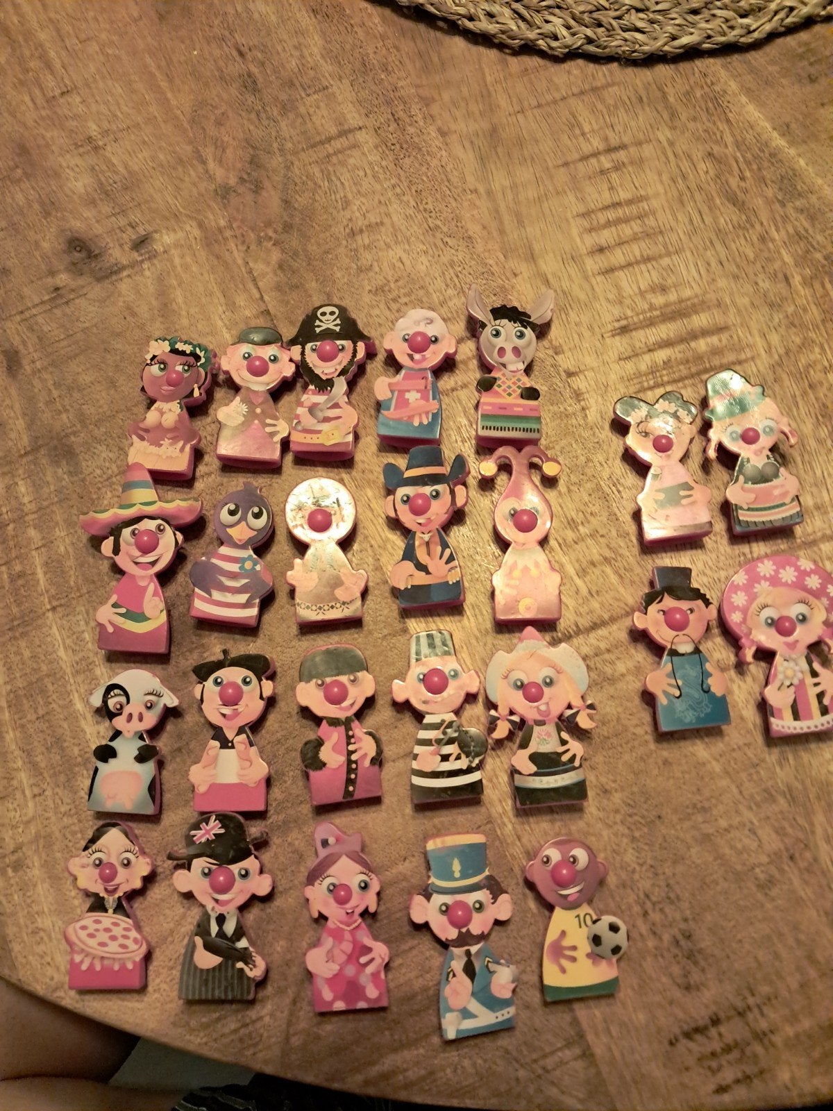 efteling vingerpoppetjes, 24 complete set, Verzamelen, Efteling, Ophalen of Verzenden, Gebruikt, Gebruiksvoorwerp
