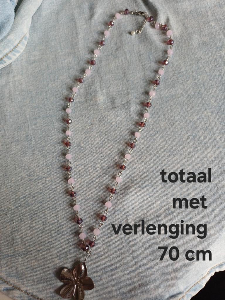 Stainless steel ketting, Ophalen of Verzenden, Zilver, Overige materialen