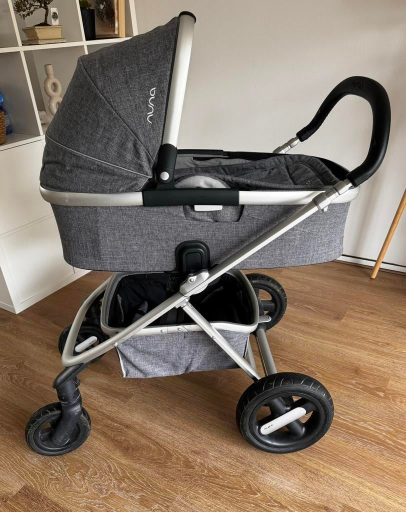 Nuna MIXX kinderwagen (2018) – alleen reiswieg – nette staat, Kinderen en Baby's, Kinderwagens en Combinaties, Gebruikt, Verstelbare duwstang
