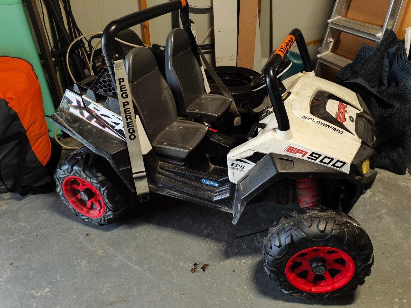 Peg Perego kinderauto - motor/tandwielkast defect, Ophalen, Gebruikt