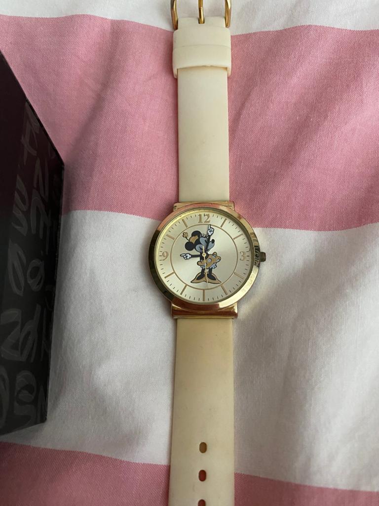 Disney Minnie Mouse horloge, Ophalen of Verzenden, Gebruikt