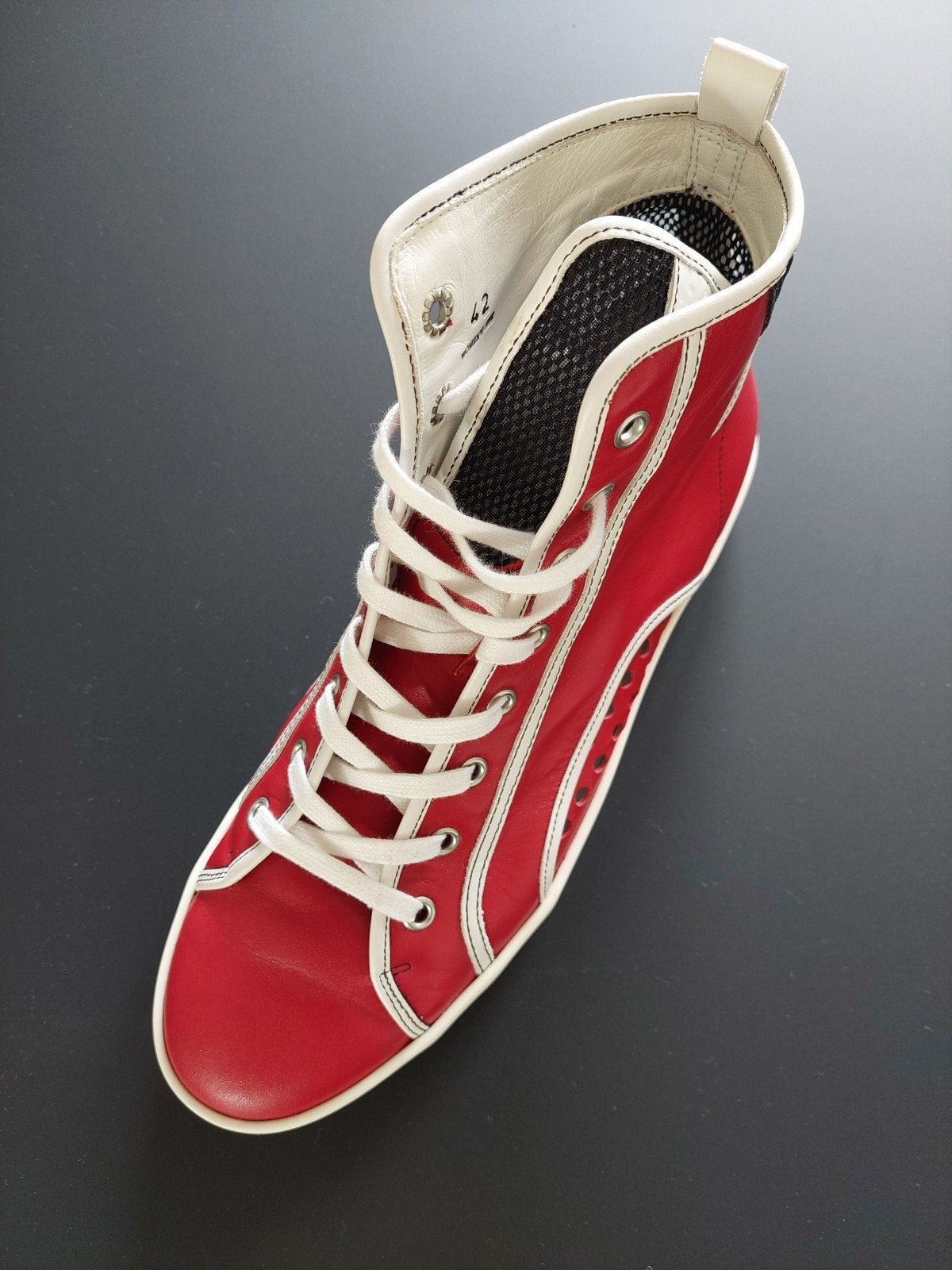 Hogan hoge sneaker maat 42, Ophalen of Verzenden, Zo goed als nieuw, Sneakers of Gympen