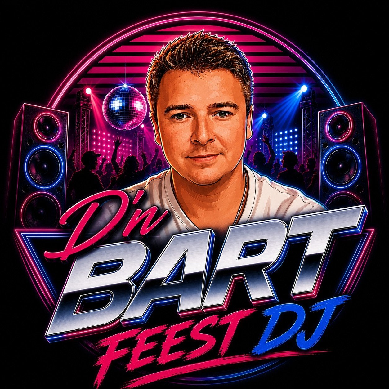 Feest DJ D'n Bart | Voor al uw feeskes!!!, Ophalen of Verzenden, Nieuw