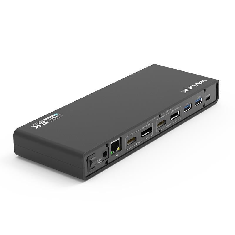 WL-UG69DK1 USB-C Dual 4K Docking Station, Ophalen of Verzenden, Nieuw, Docking station, WAVLINK