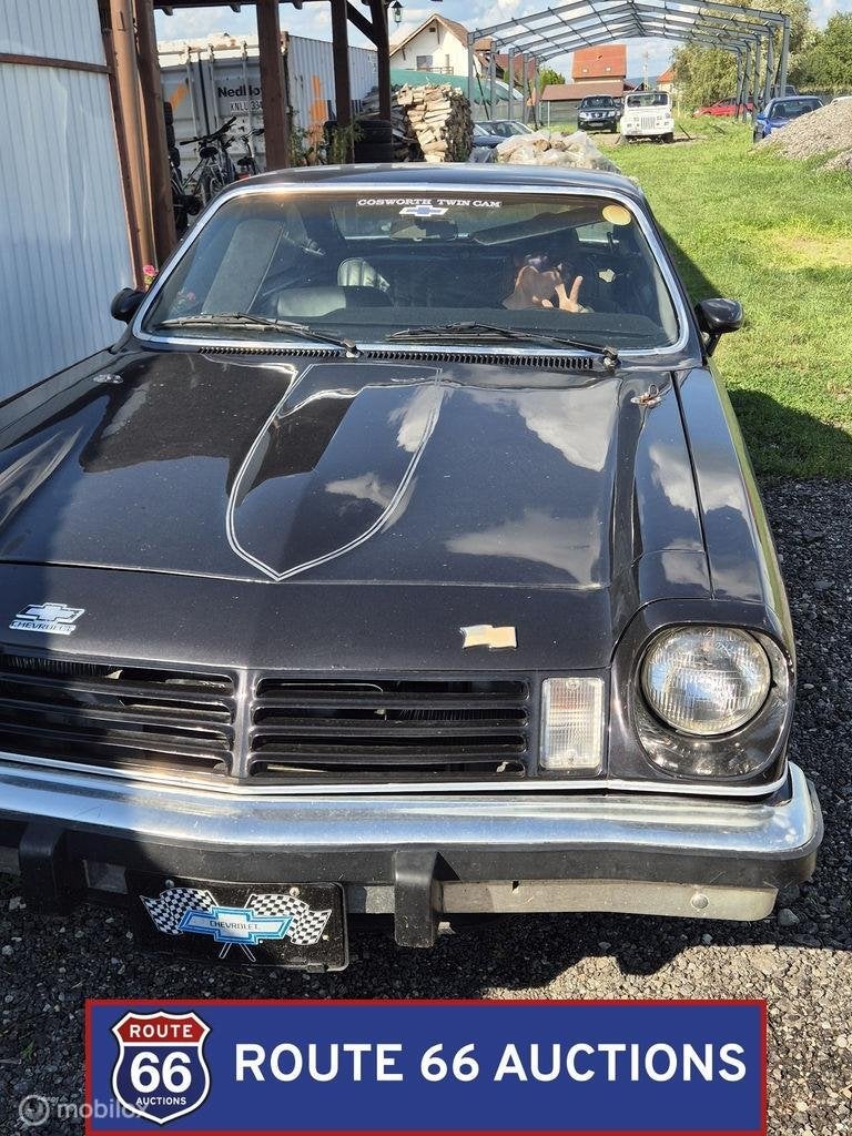 Chevrolet Cosworth Vega | 1975 | Route 66 Auctions, Auto's, Overige carrosserieën, Chevrolet, Zwart, Bedrijf