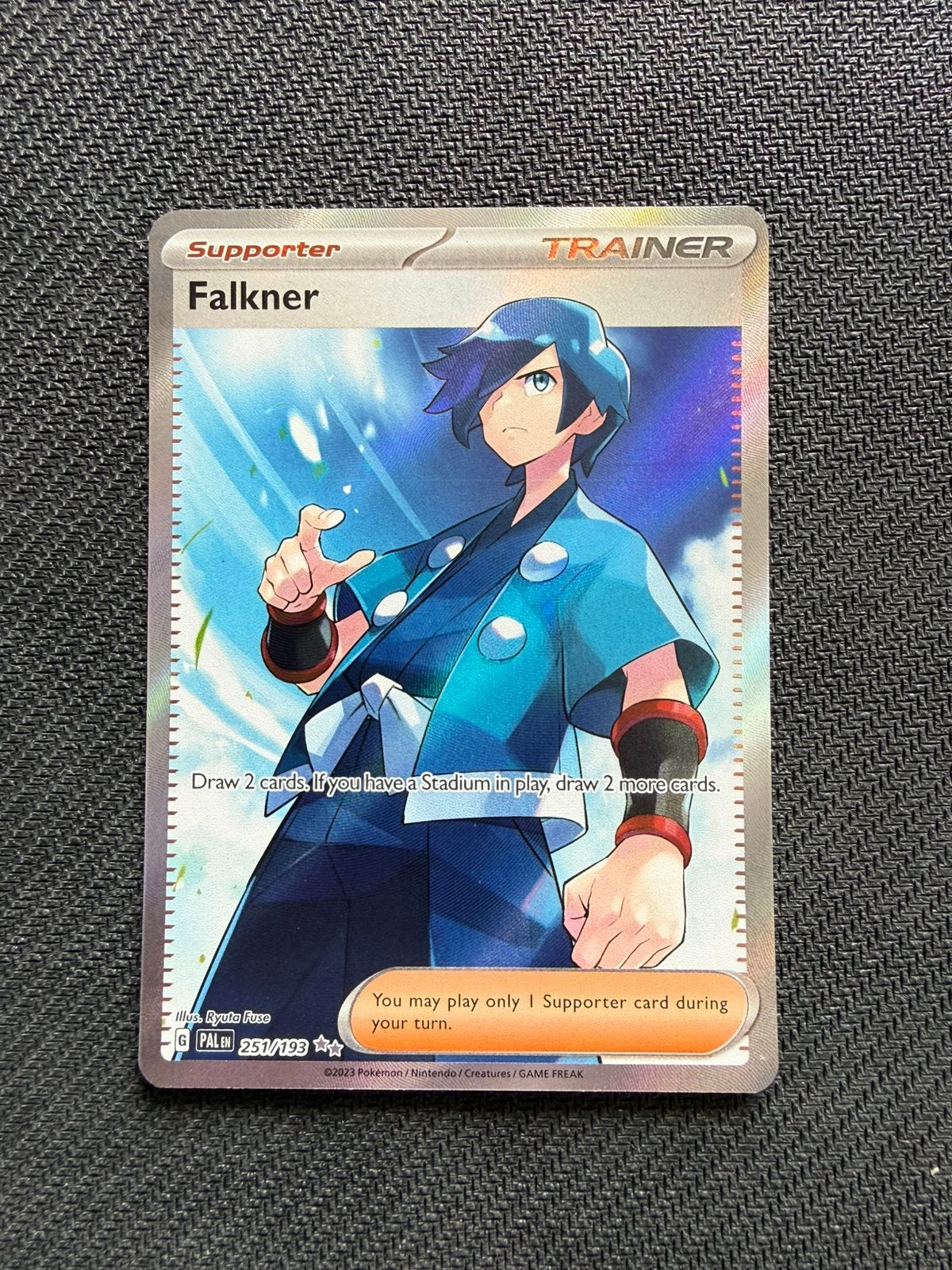 Falkner 251/193 Paldea Evolved Pokemon, Ophalen, Nieuw, Losse kaart