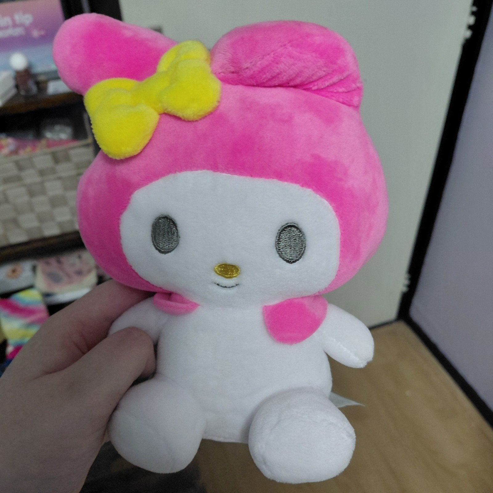 Sanrio Hello Kitty My Melody pluche knuffel - 23 cm, Overige merken, Ophalen of Verzenden, Met label, Middelgroot (20 tot 80 cm)