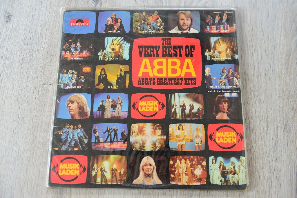 VINYL = ABBA = The Very Best Of ABBA 2LP Abba's Greatest, Beschermende buitenhoes, Zo goed als nieuw, 12 inch, Dubbel-LP