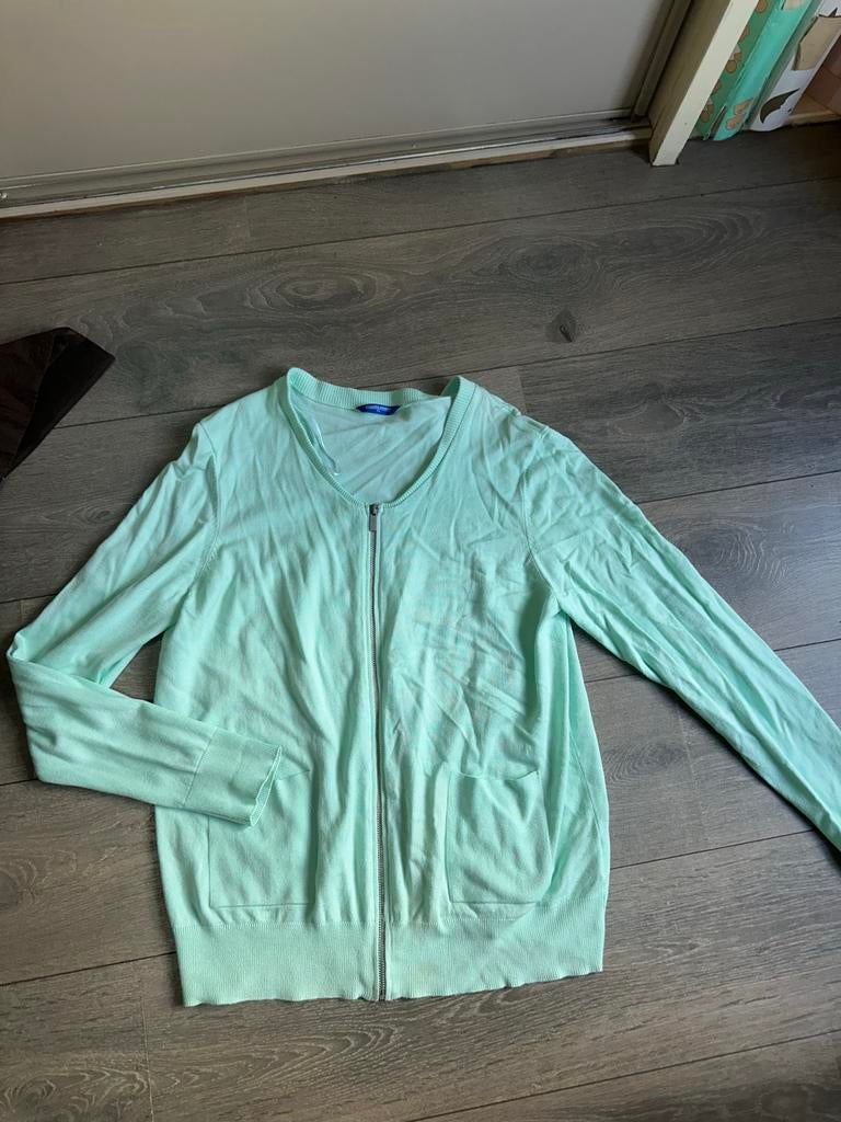 Miller&Monroe vest maat XL - mintgroen, Kleding | Dames, Ophalen of Verzenden, Zo goed als nieuw, Maat 46/48 (XL) of groter, Groen