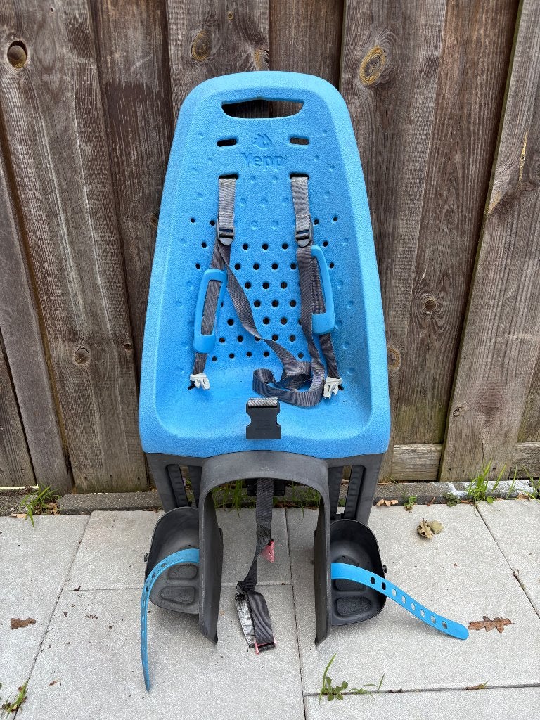 Yepp Easyfit Drager en Achterzitje, Ophalen, Gebruikt