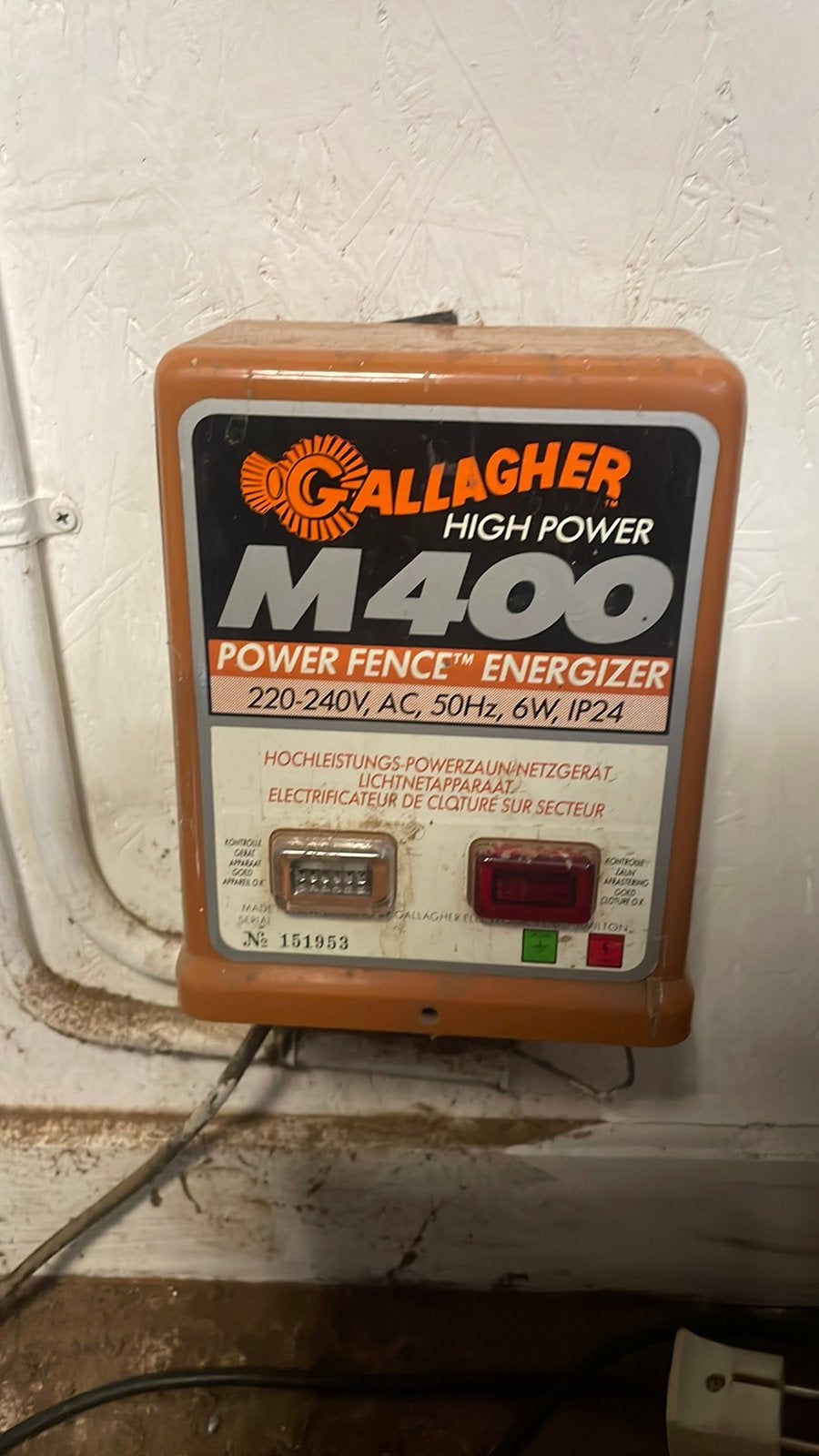 Gallagher m 400Te koop. Bieden