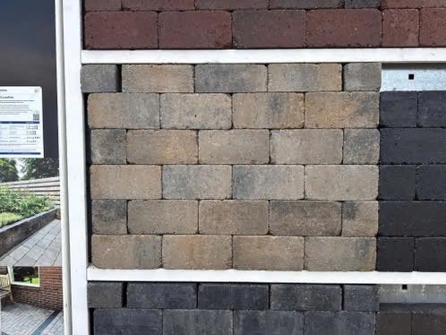 stonique trommel betonstraatsteen 6 cm musselkalk, Klinkers, Nieuw, Ophalen of Verzenden, 10 m² of meer