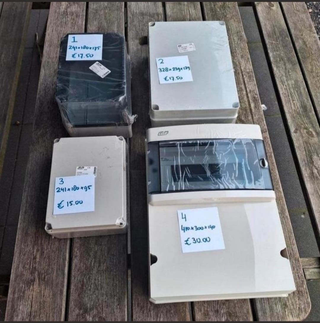 Diverse IDE waterdichte behuizingen en verdeelkast, Ophalen of Verzenden, Nieuw, Overige typen