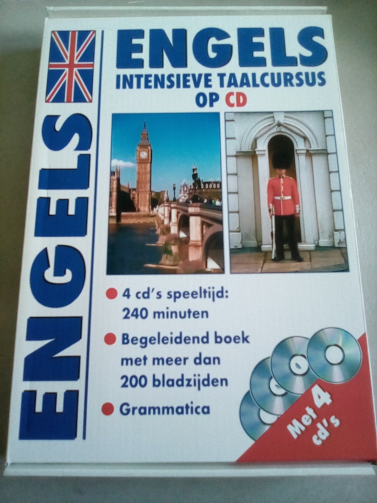 Intensieve taalcursus engels op CD, Ophalen of Verzenden, Zo goed als nieuw