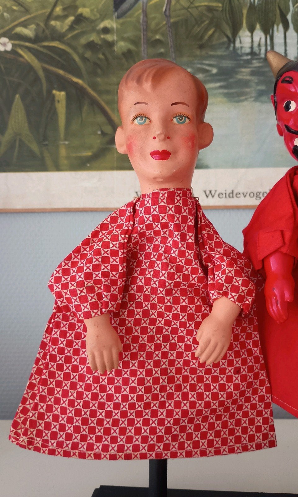 Beeusaert Deinze handpop; jongetje, Ophalen of Verzenden