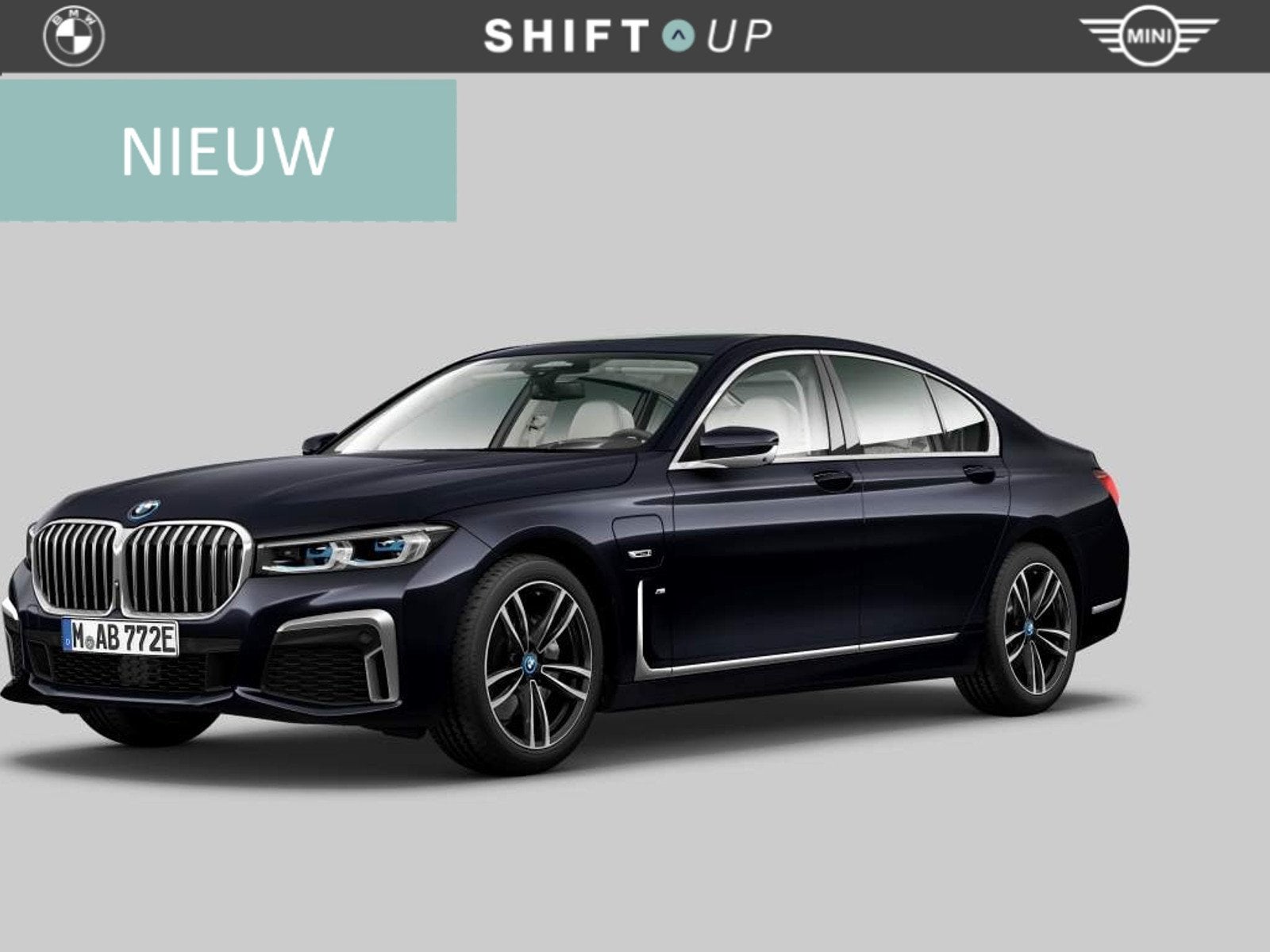 BMW 7 Serie 745e M-Sport | Massage | TV | CoPilot (bj 2022), Auto's, Automaat, Gebruikt, Zwart, Leder