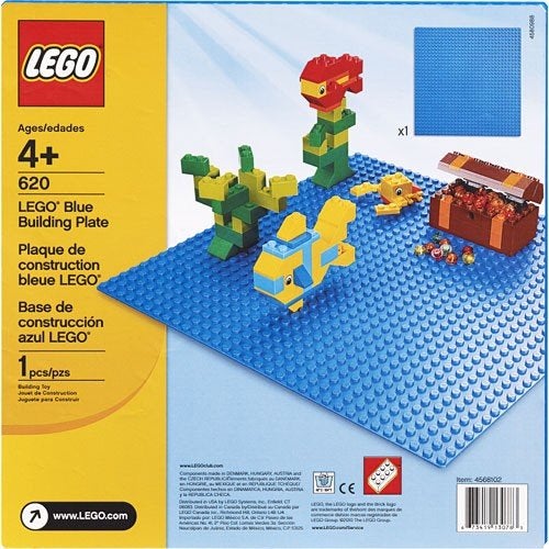 620 - Bricks and More: Blue Building Plate, Hello@support.lego.com, Lego, Nieuw, Ophalen of Verzenden