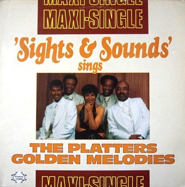MAXI-SINGLE - The Platters - Sights & Sounds Golden Melodies, Ophalen of Verzenden, Zo goed als nieuw, Overige typen, Soul