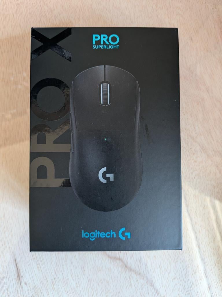 Logitech G Pro X Superlicht, Computers en Software, Muizen, Ophalen of Verzenden, Zo goed als nieuw, Draadloos, Muis