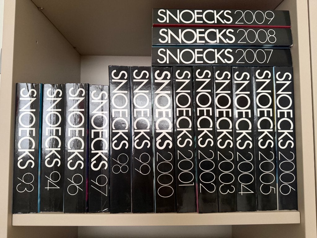 Tijdschriften Snoecks jaartal 1994 tot 2022, Ophalen of Verzenden, 1980 tot heden, Buitenland, Tijdschrift