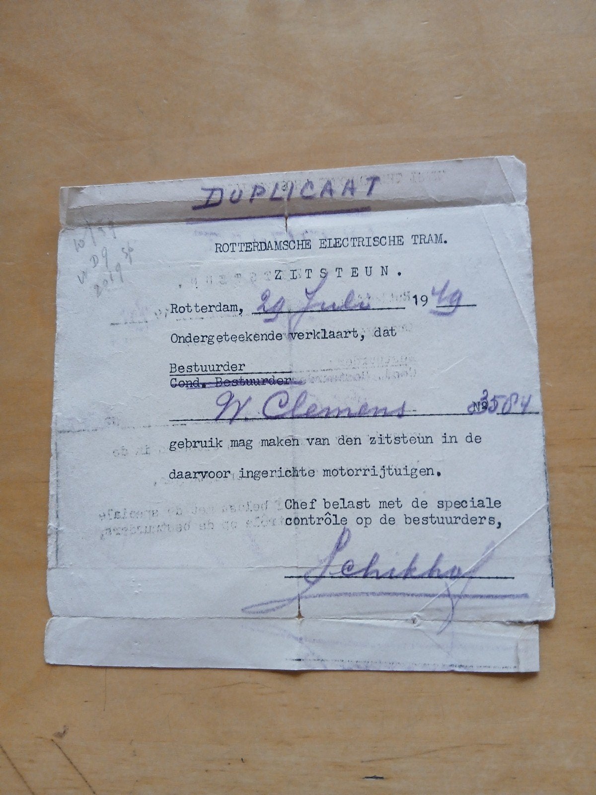 Verzameling RETM documenten en knipsels Rotterdam, Verzamelen, Verzenden, 1940 tot 1960, Knipsel(s)