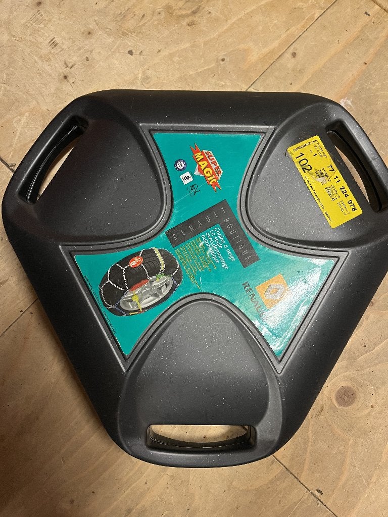 Originele Renault Super Magic 102 sneeuwkettingen te koop., Auto diversen, Ophalen, Gebruikt