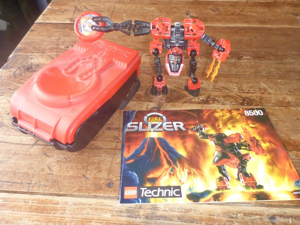 Lego 8500 Technic Fire Slizer Torch, Compleet, Lego, Ophalen of Verzenden, Zo goed als nieuw