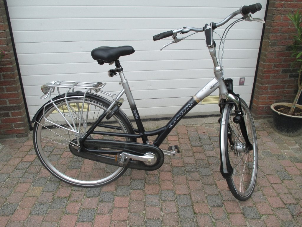 dames fiets met 8 versnellingen, Ophalen, Versnellingen, Batavus, Trommelrem
