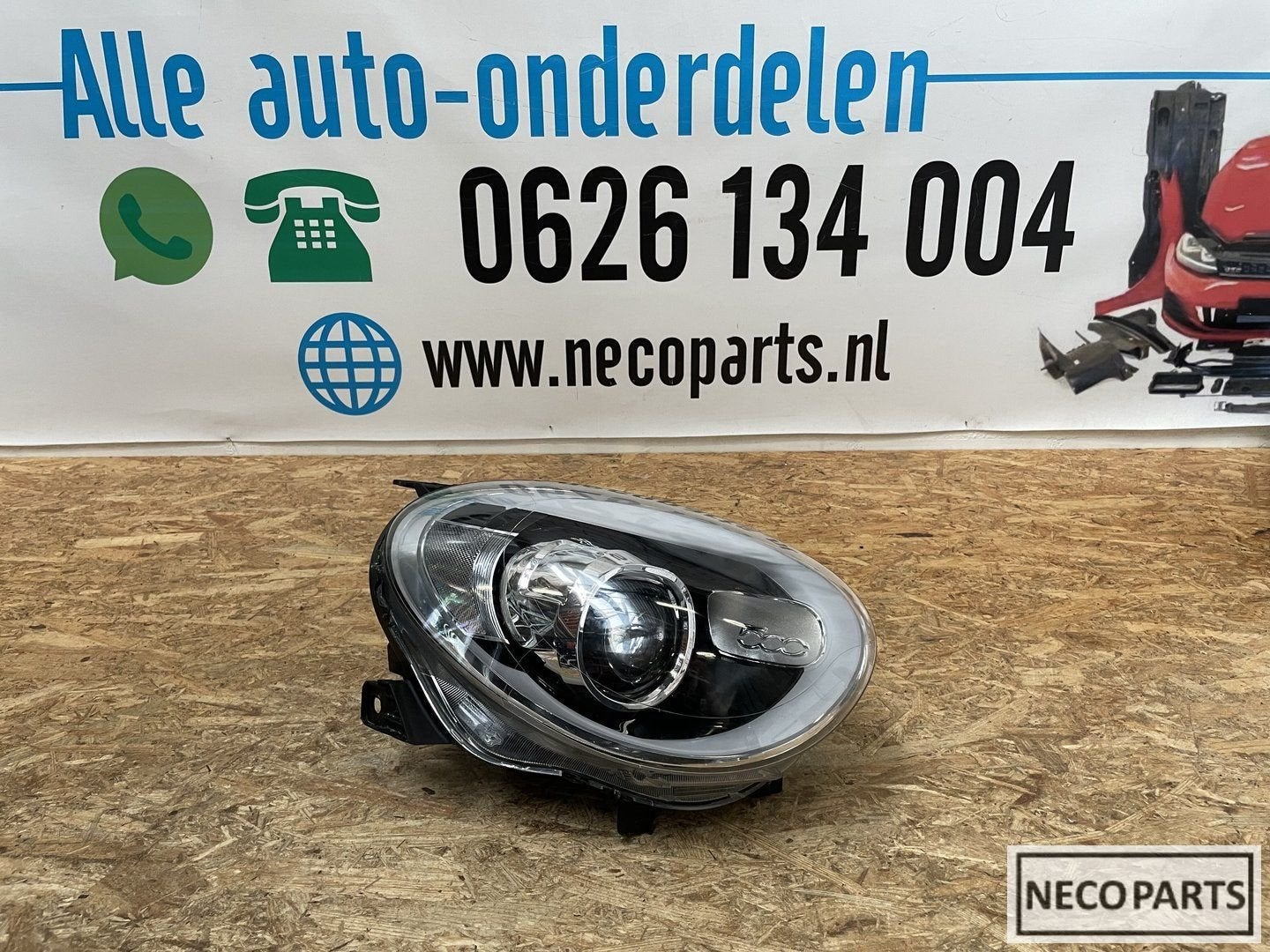 FIAT 500 X 500X XENON KOPLAMP RECHTS ORIGINEEL COMPLEET, Auto-onderdelen, Verlichting, Gebruikt, -, -, Ophalen of Verzenden