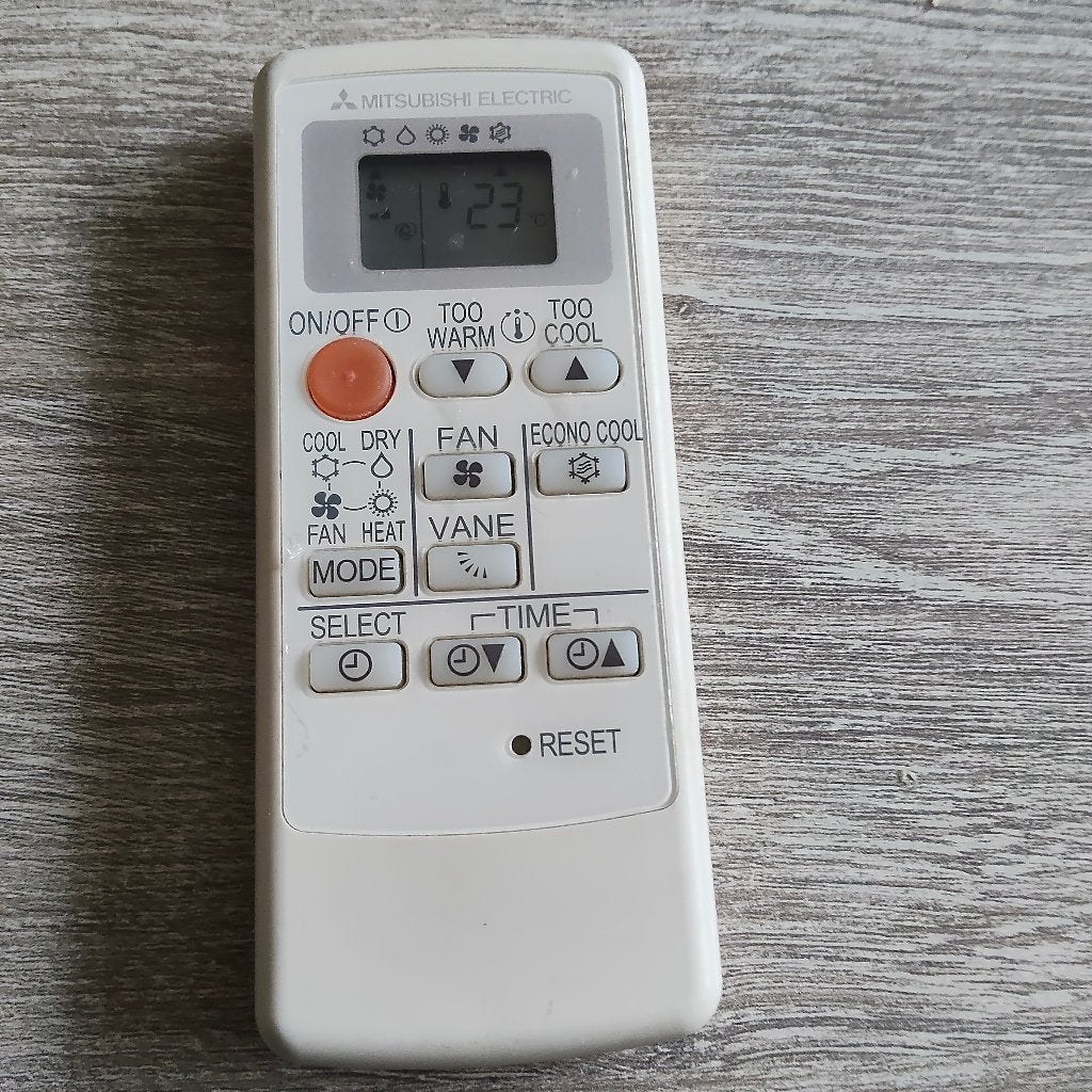 Airco Mitsubishi, 3 snelheden of meer, Ophalen of Verzenden, Zo goed als nieuw, Wandairco