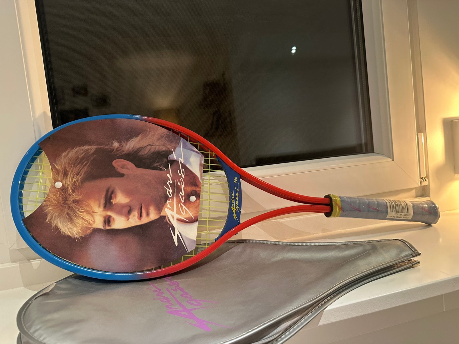 Donnay André Agassi tennisracket NIEUW, Sport en Fitness, Tennis, Nieuw, Racket, L3, Ophalen