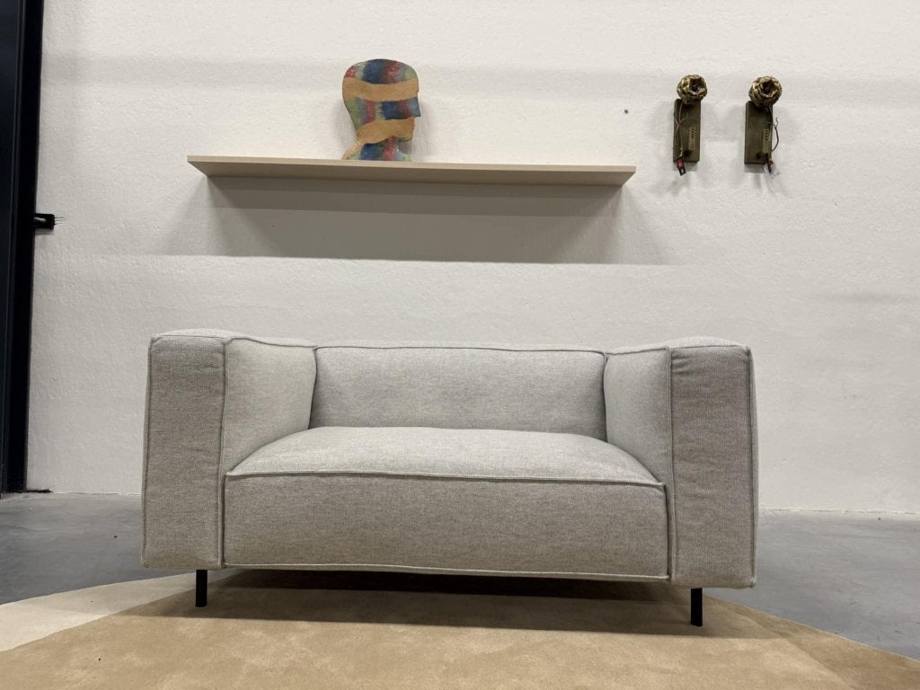 Nieuw Gelderland 6400 Bank 2 zits hallingdal design Stof, 150 tot 200 cm, Ophalen of Verzenden, Rechte bank, Info@gelderlanddesign.com