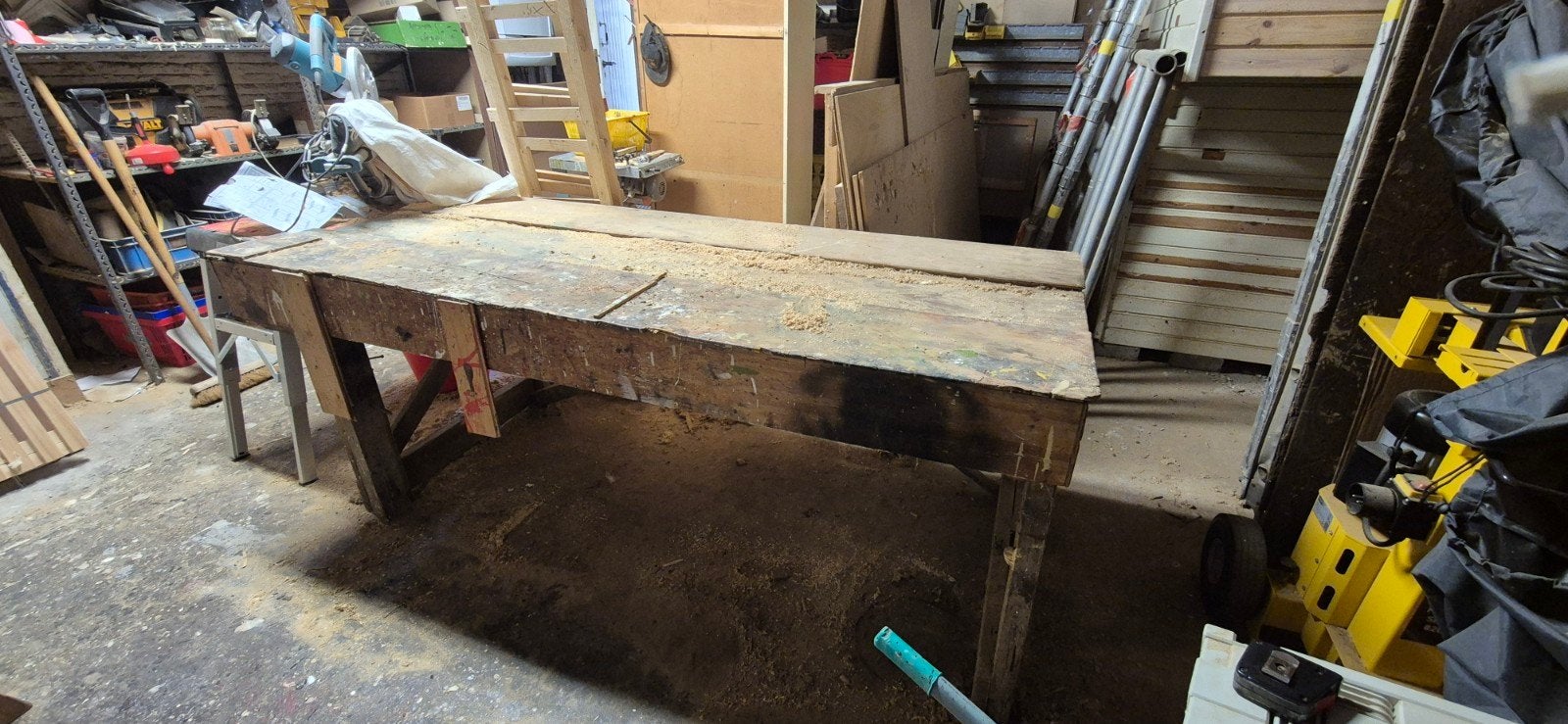 Werkbank - 215x93x85 cm, Ophalen