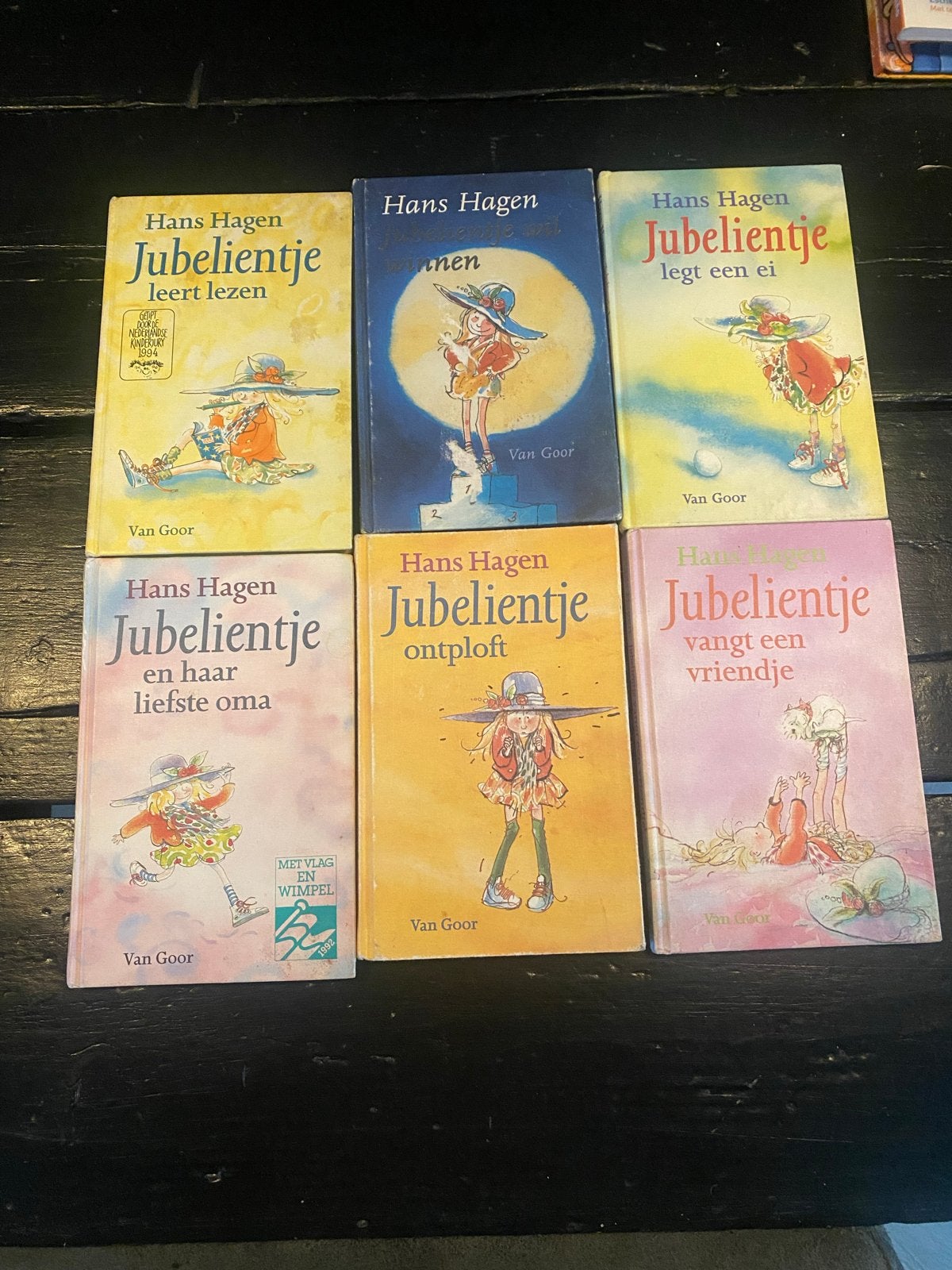Jubelientje boeken - Complete set van 6 kinderboeken, Ophalen of Verzenden, Gelezen, Fictie algemeen