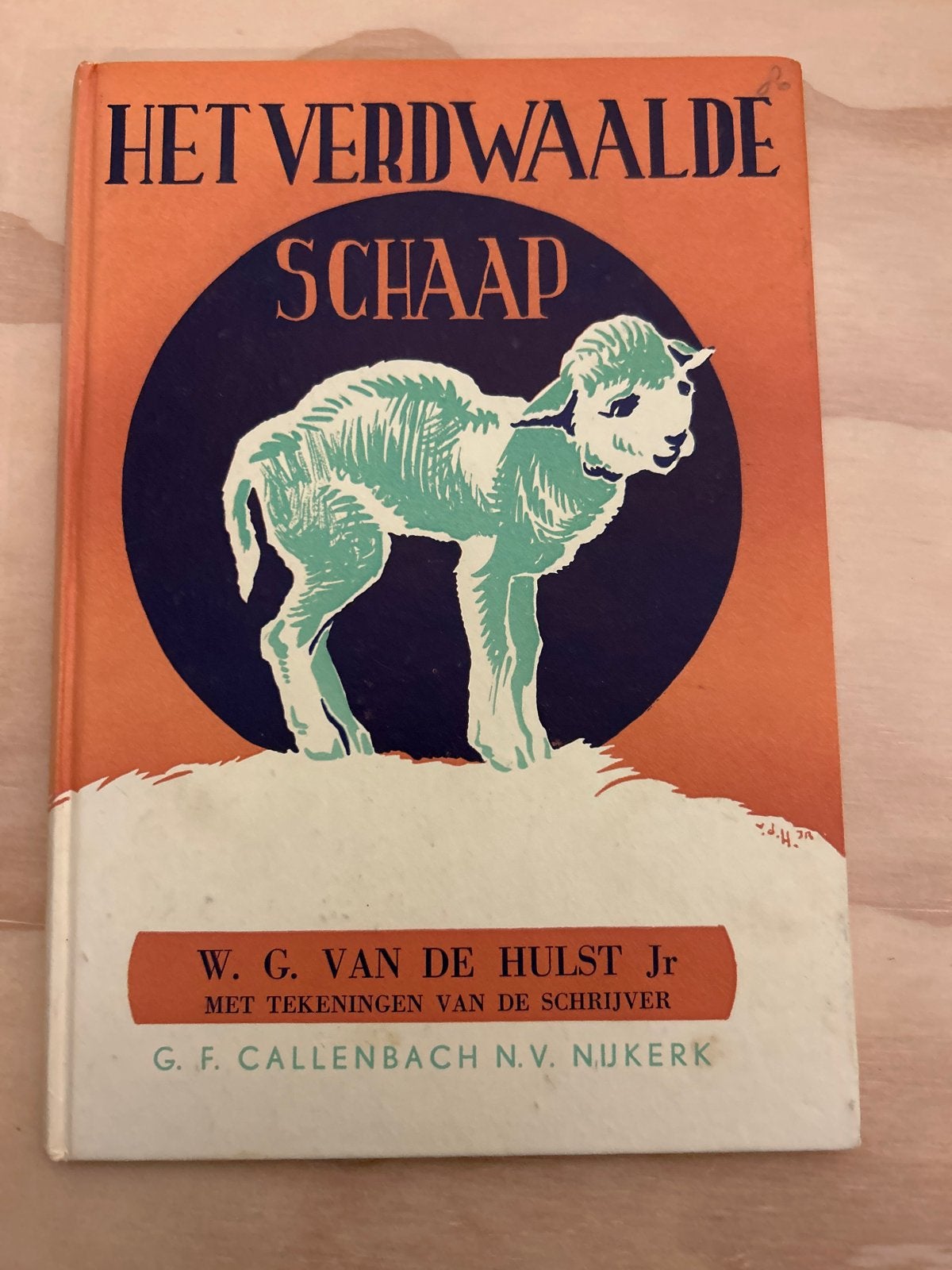 Het Verdwaalde Schaap - W.G. van de Hulst Jr. (1957), Antiek en Kunst, Ophalen of Verzenden