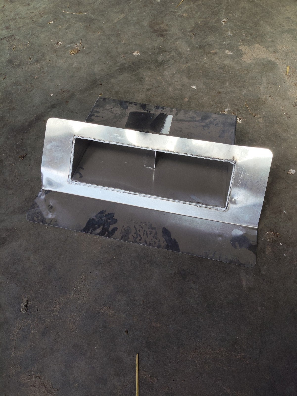 ​Ubbink Aluminium Rookgasdoorvoer 45 100x500mm (5116819), Ophalen of Verzenden, Nieuw