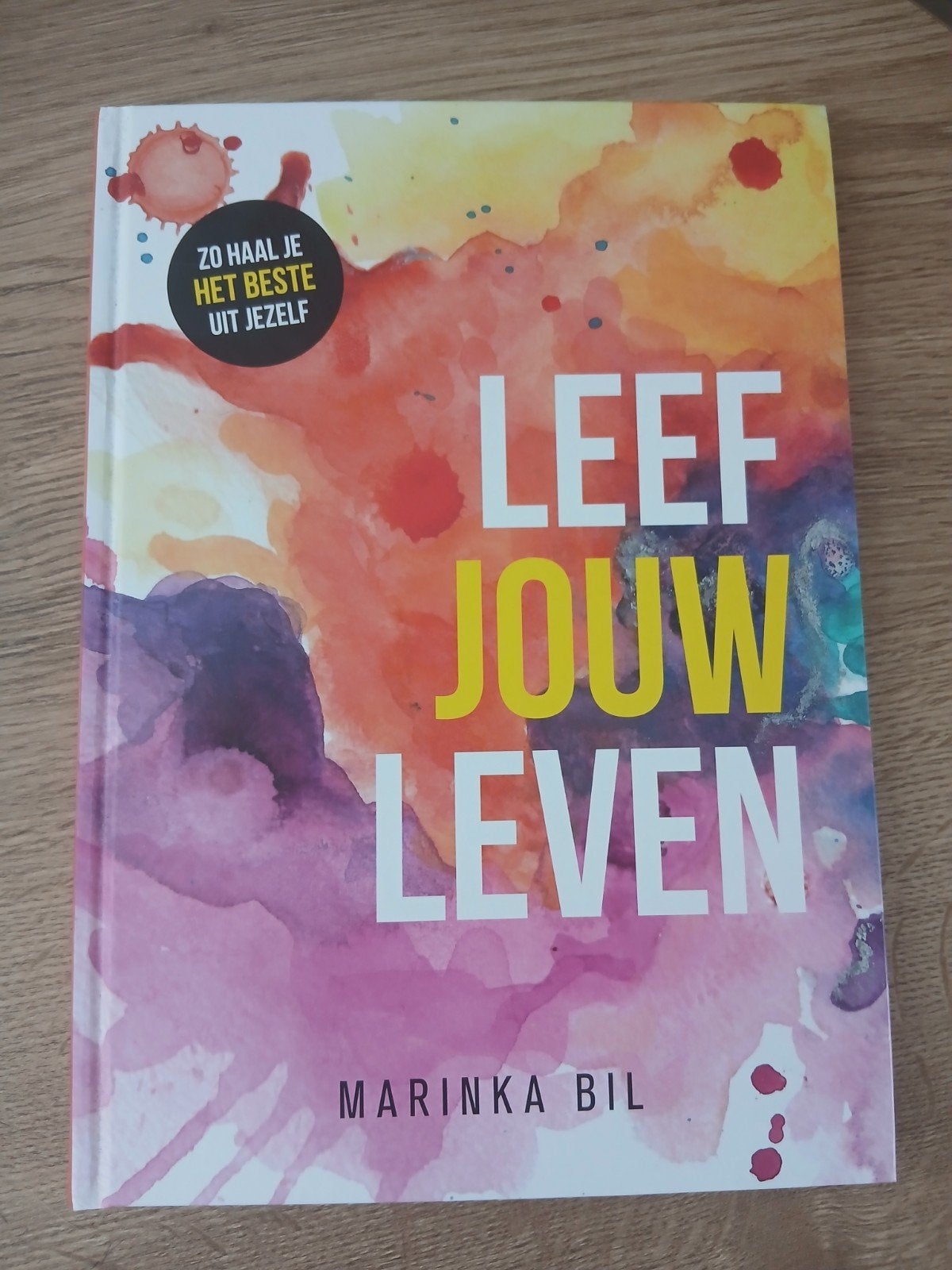 Leef Jouw Leven - Marinka Bil (Zo goed als nieuw), Boeken, Ophalen of Verzenden, Zo goed als nieuw, Marinka Bil