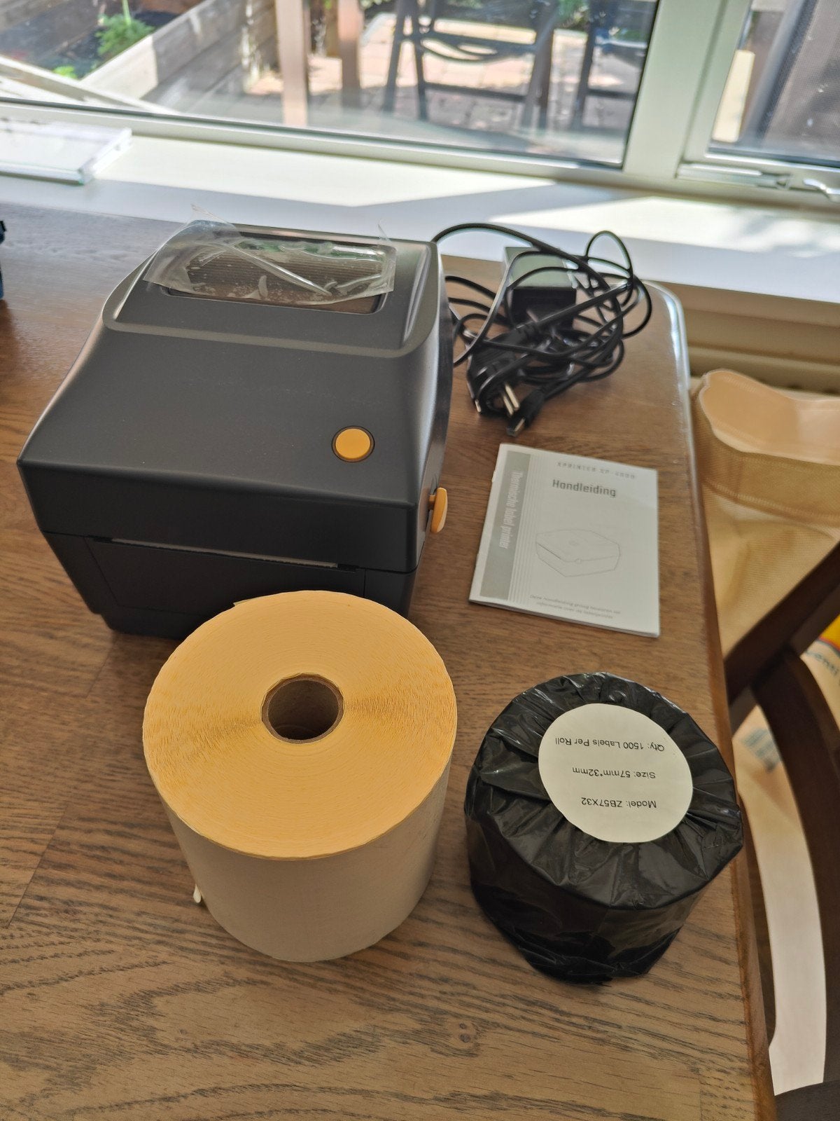 Luxuriq thermische labelprinter, Computers en Software, Ophalen, Nieuw