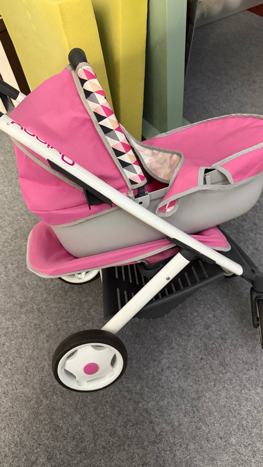 Quinny poppenwagen roze - Ophalen in Deurne, Kinderen en Baby's, Ophalen, Gebruikt, Overige typen