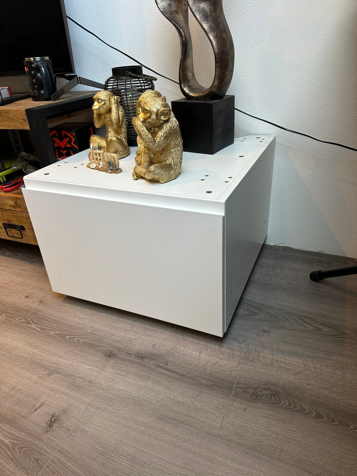 2x IKEA wasmachinekast 60x60x40 wit, Huis en Inrichting, Ophalen, Zo goed als nieuw