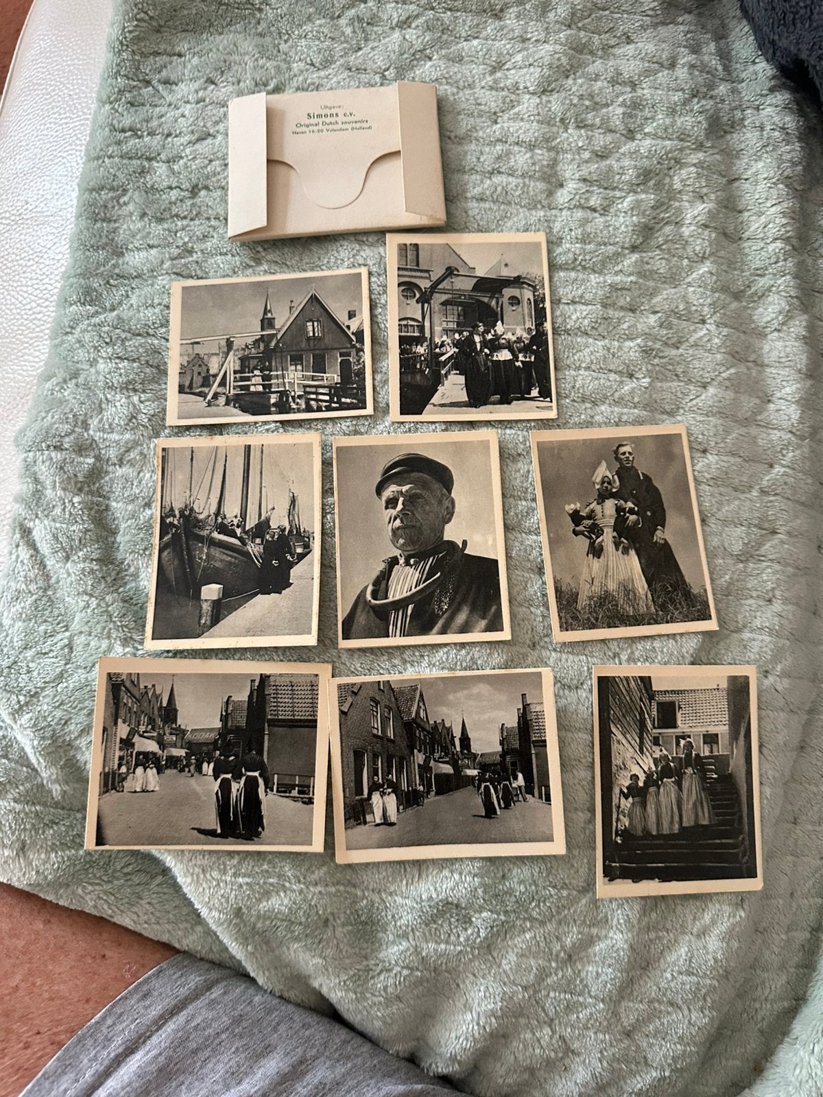 9 losse fototjes van Volendam, Ophalen of Verzenden, 1940 tot 1960, Zo goed als nieuw