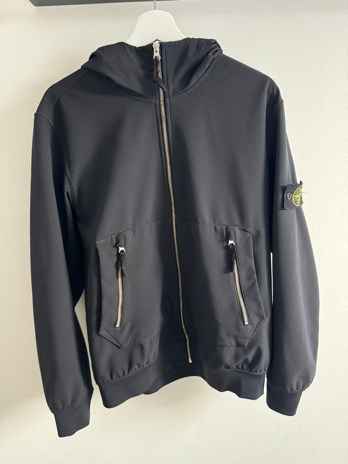 Stone island softshell zwart, Ophalen, Zo goed als nieuw, Zwart